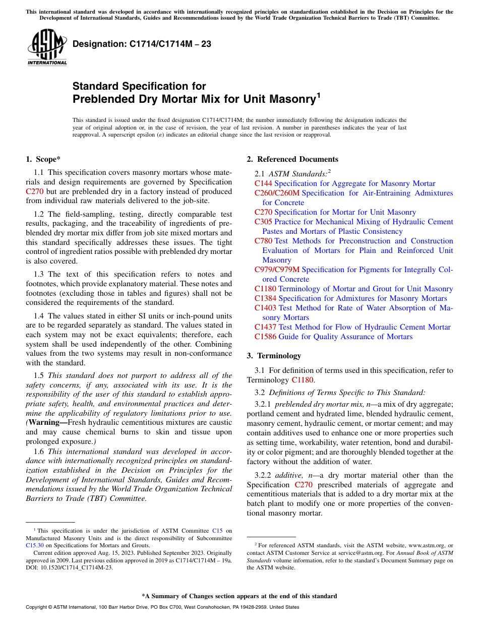 ASTM C1714 - C 1714M - 23.pdf_第1页