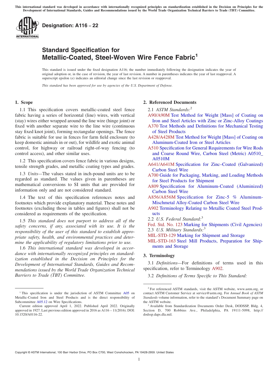 ASTM A116 - 22.pdf_第1页