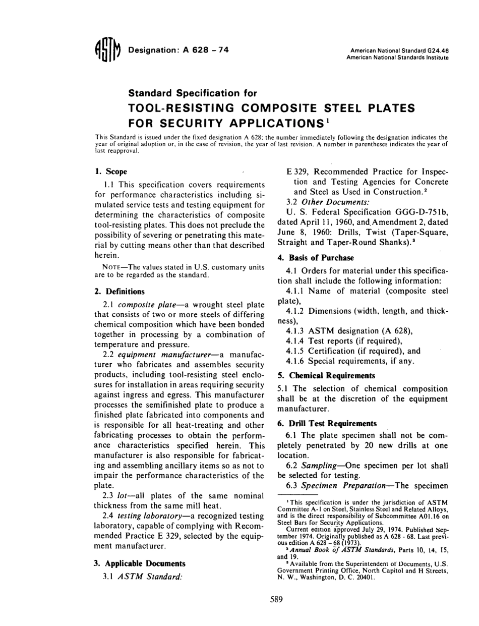 ASTM A628 - 74 scan.pdf_第1页