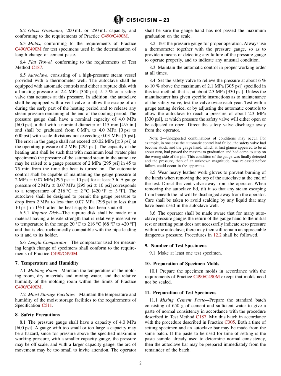 ASTM C151 - C 151M - 23.pdf_第2页
