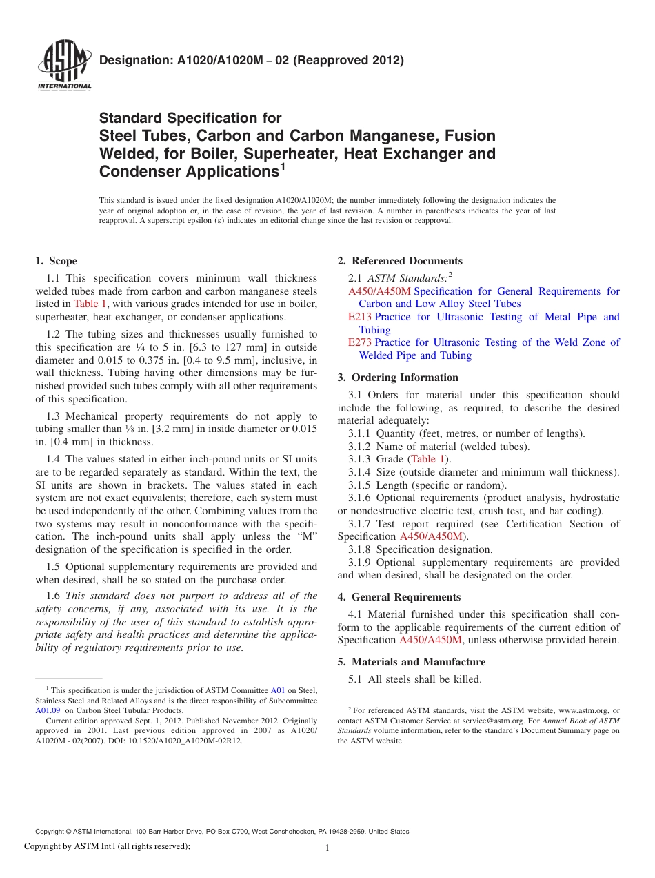 ASTM A1020 - A 1020M - 02 (2012).pdf_第1页