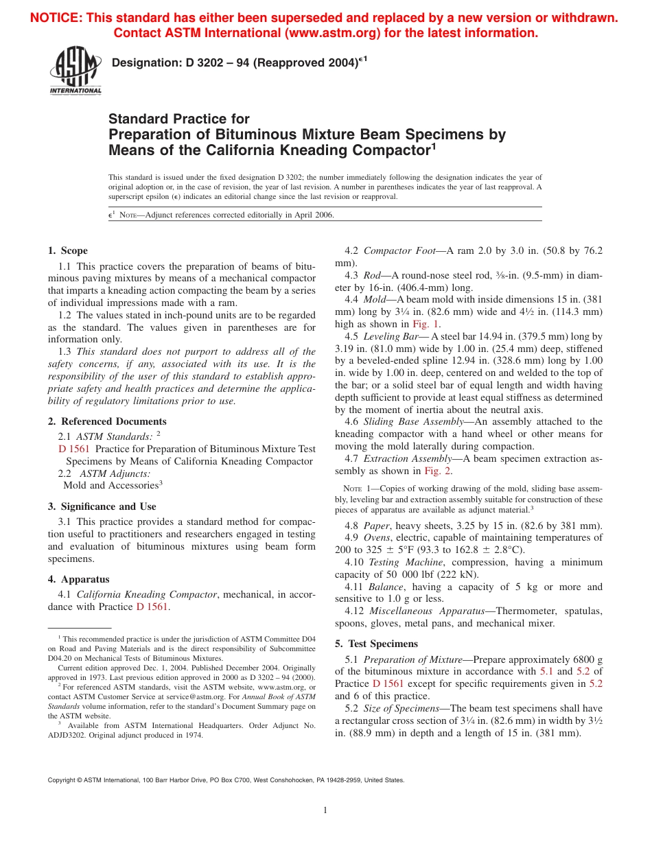 ASTM D3202 - 94 (2004)e1.pdf_第1页