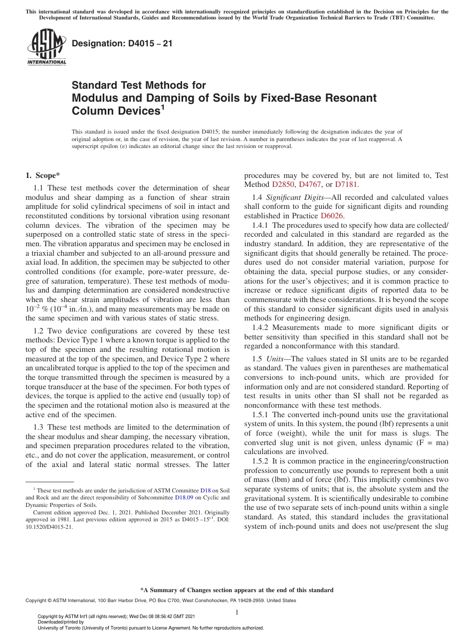 ASTM D4015 - 21.pdf_第1页