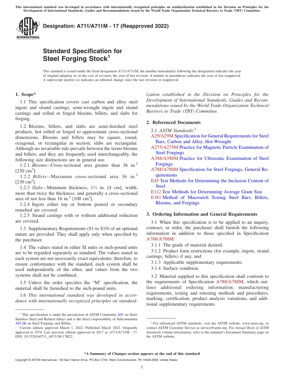 ASTM A711 - A 711M - 17 (2022).pdf_第1页