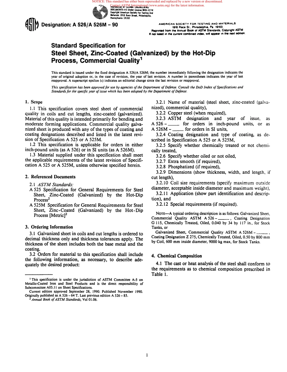 ASTM A526 - A 526M - 90 scan.pdf_第1页