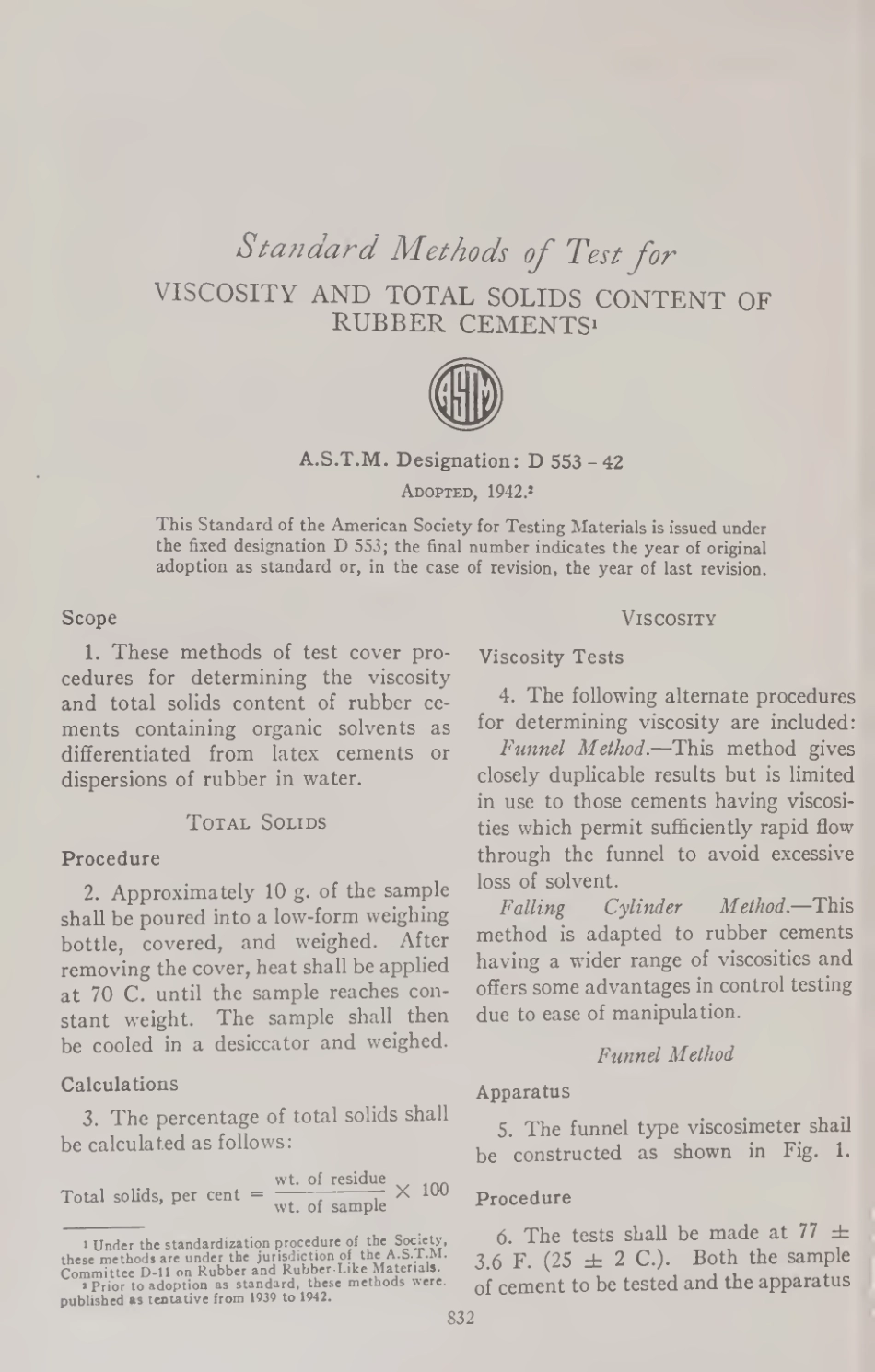 ASTM D553 - 42 scan.pdf_第1页
