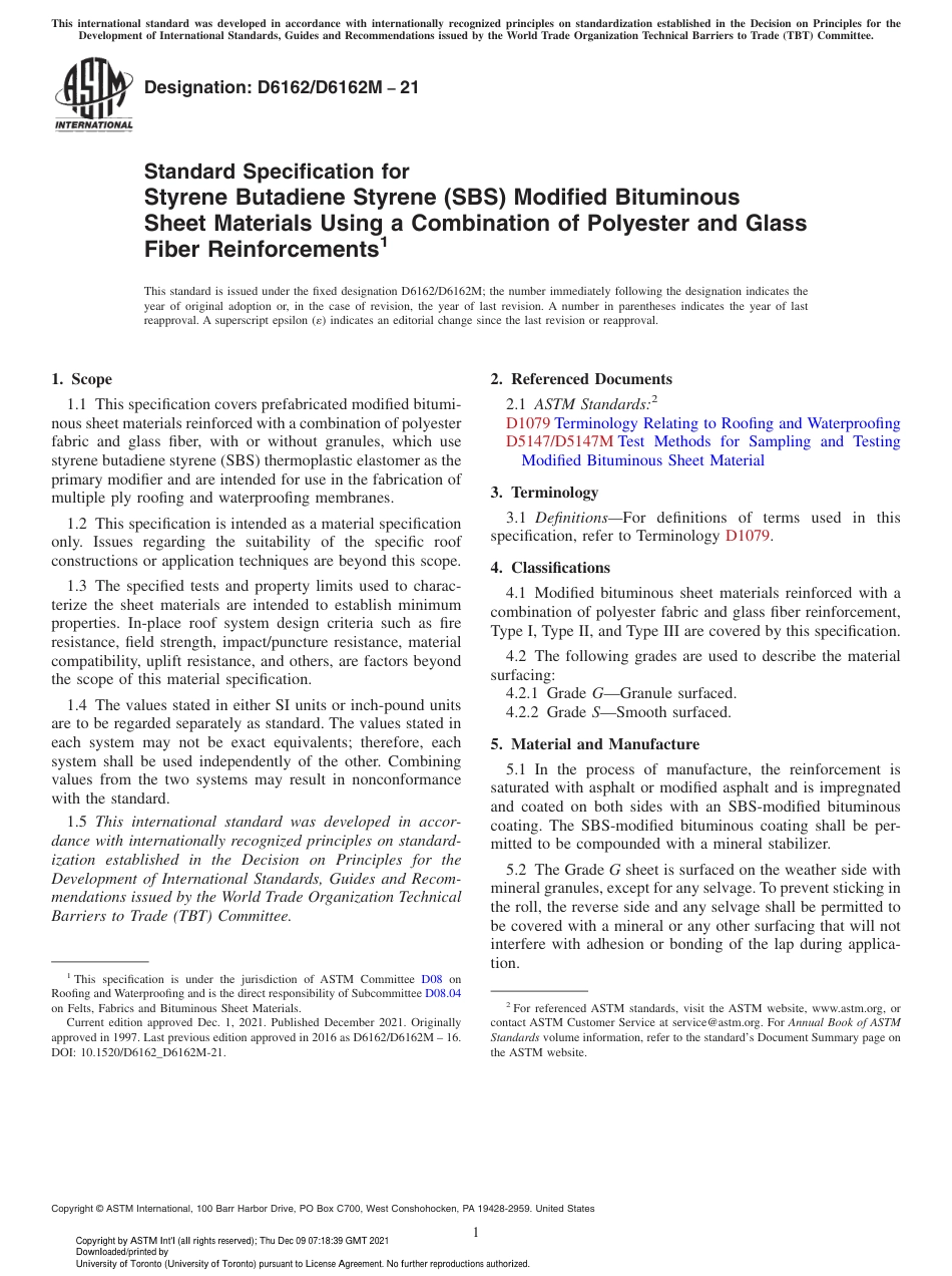 ASTM D6162 - D 6162M - 21.pdf_第1页