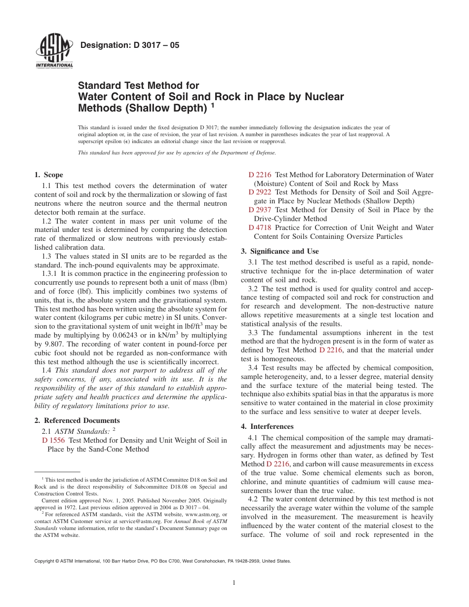 ASTM D3017 - 05.pdf_第1页