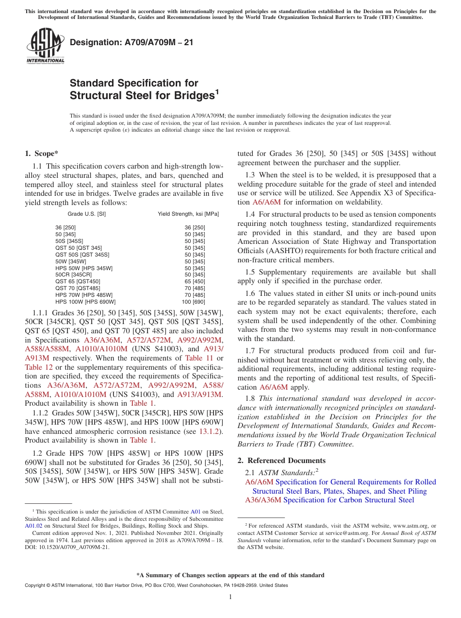 ASTM A709 - A 709M - 21.pdf_第1页