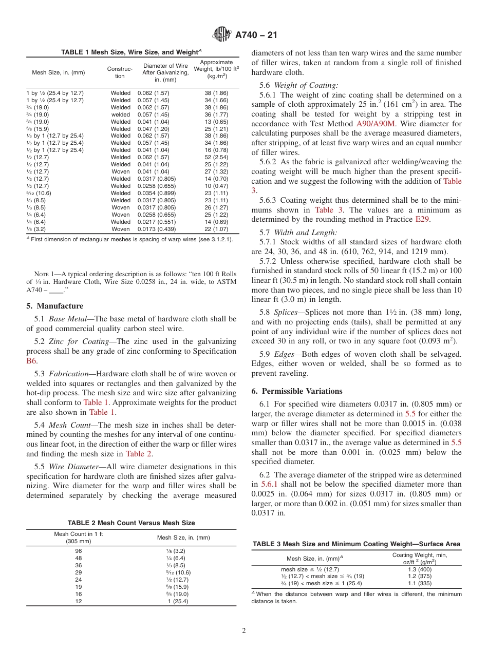 ASTM A740 - 21.pdf_第2页