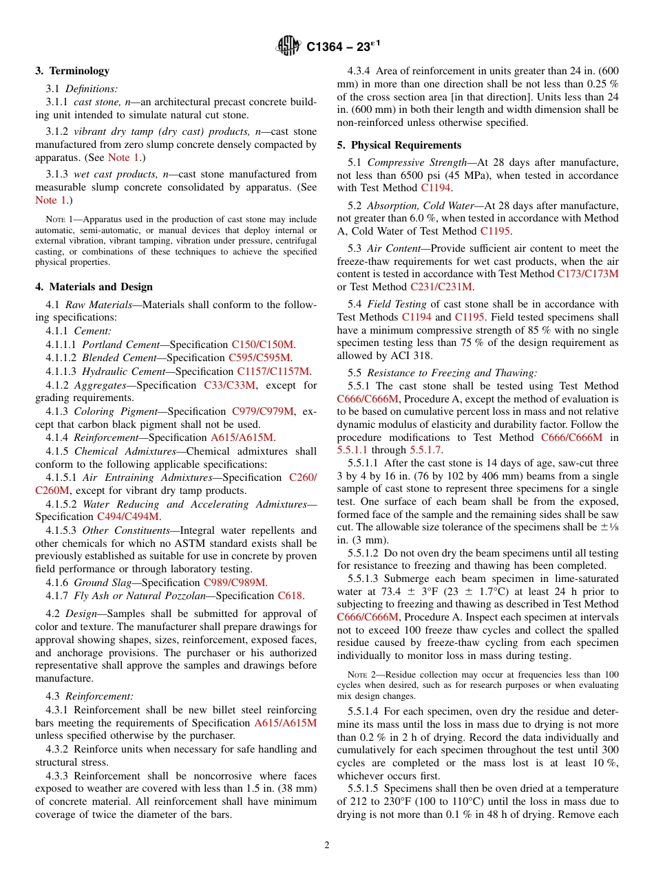 ASTM C1364 - 23e1.pdf_第2页