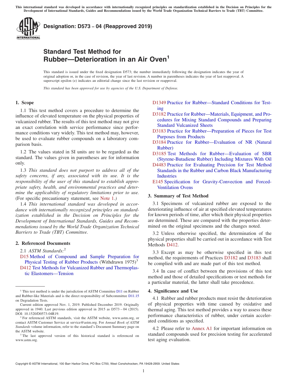 ASTM D573 - 04 (2019).pdf_第1页