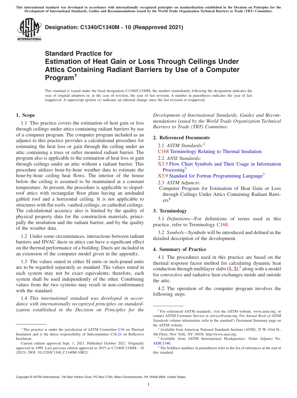 ASTM C1340 - C 1340M - 10 (2021).pdf_第1页