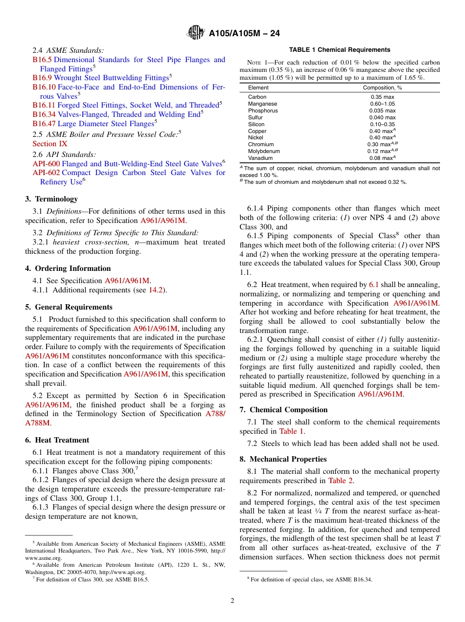 ASTM A105 - A 105M - 24.pdf_第2页