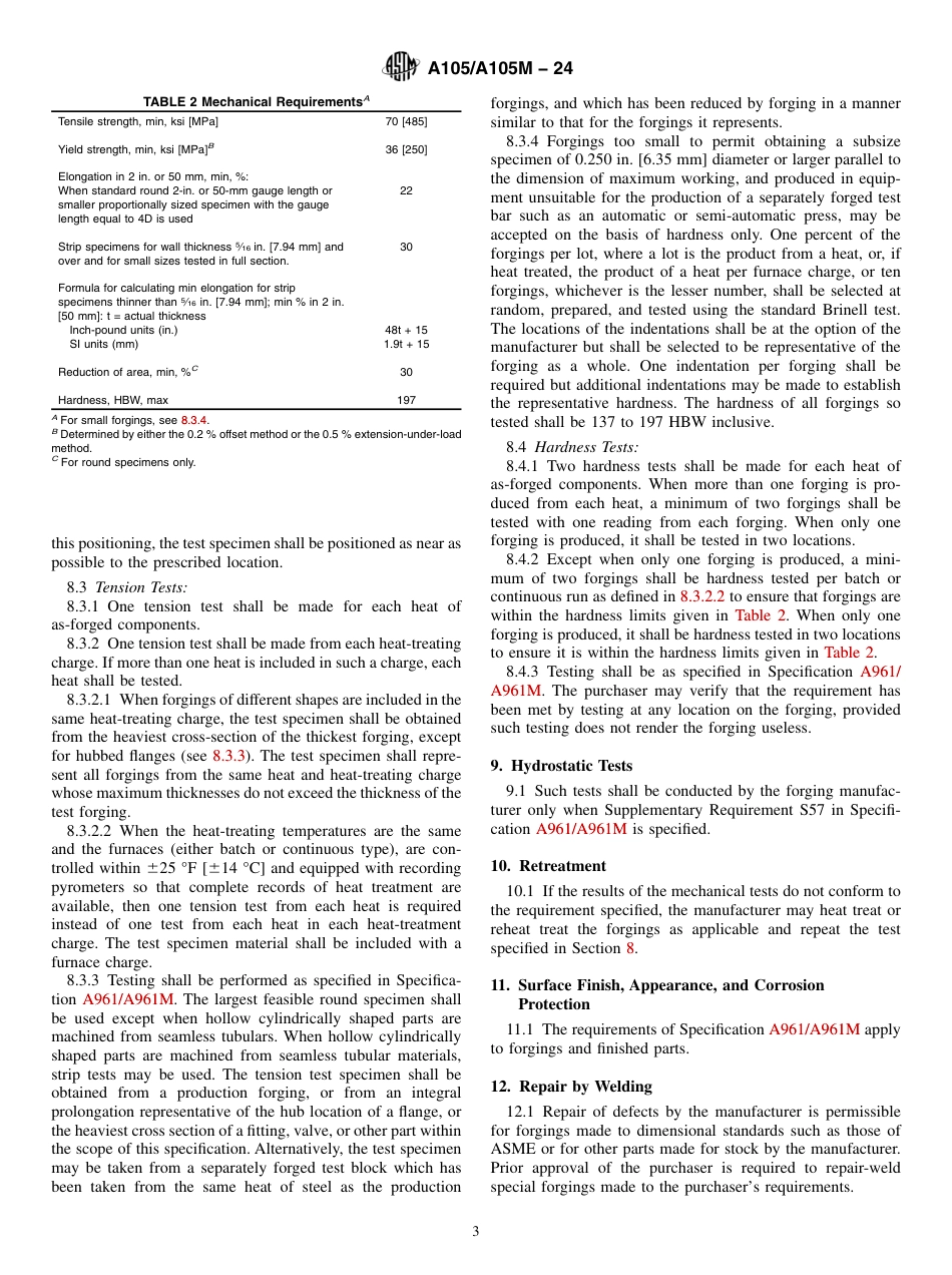 ASTM A105 - A 105M - 24.pdf_第3页