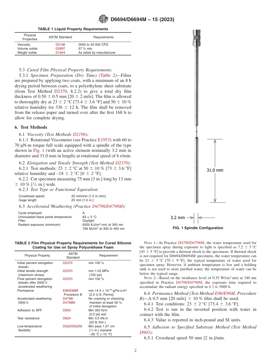 ASTM D6694 - D 6694M - 15 (2023).pdf_第2页