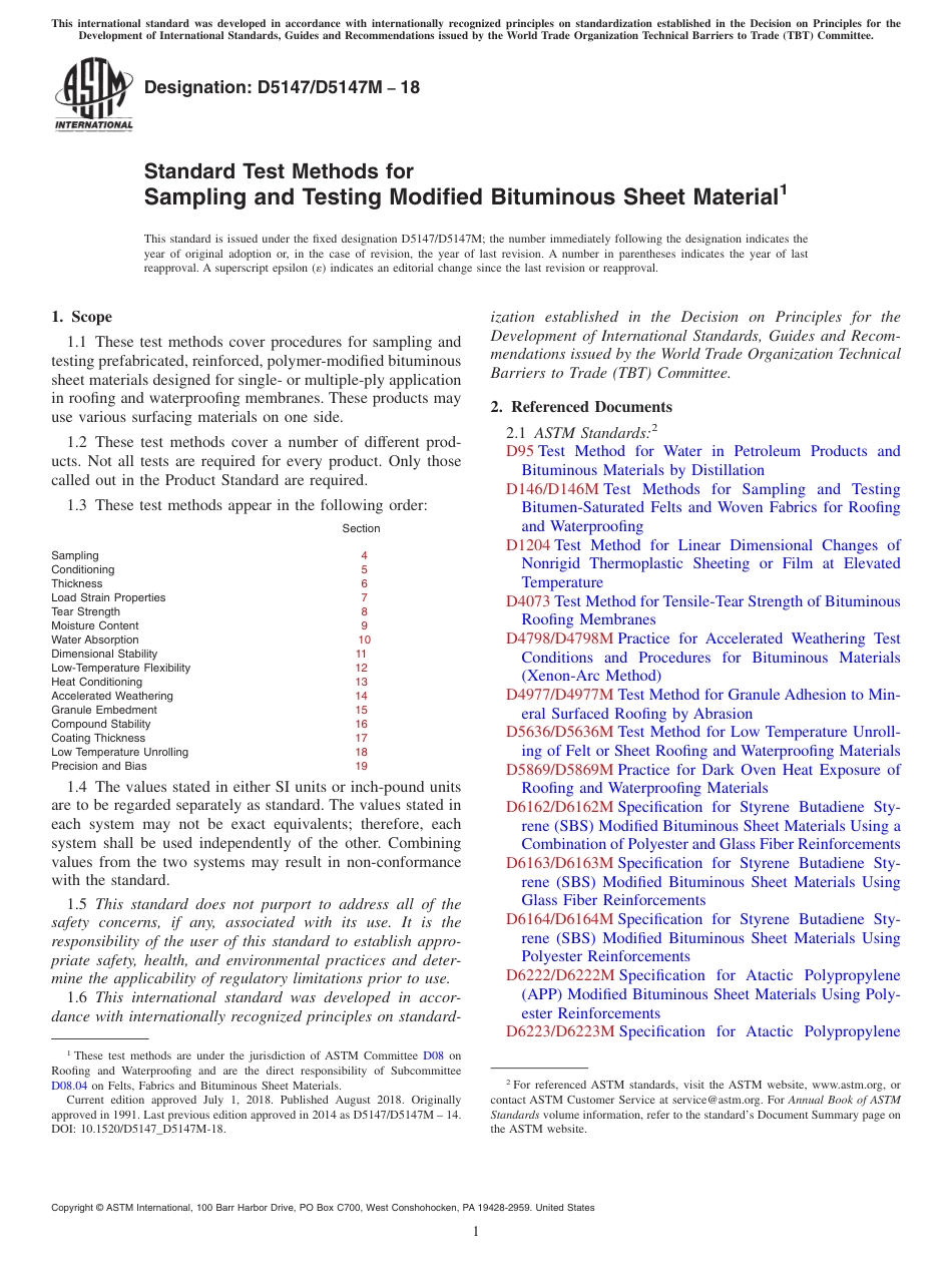 ASTM D5147 - D 5147M - 18.pdf_第1页