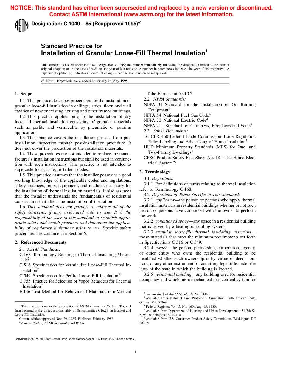ASTM C1049 - 85 (1995)e1.pdf_第1页