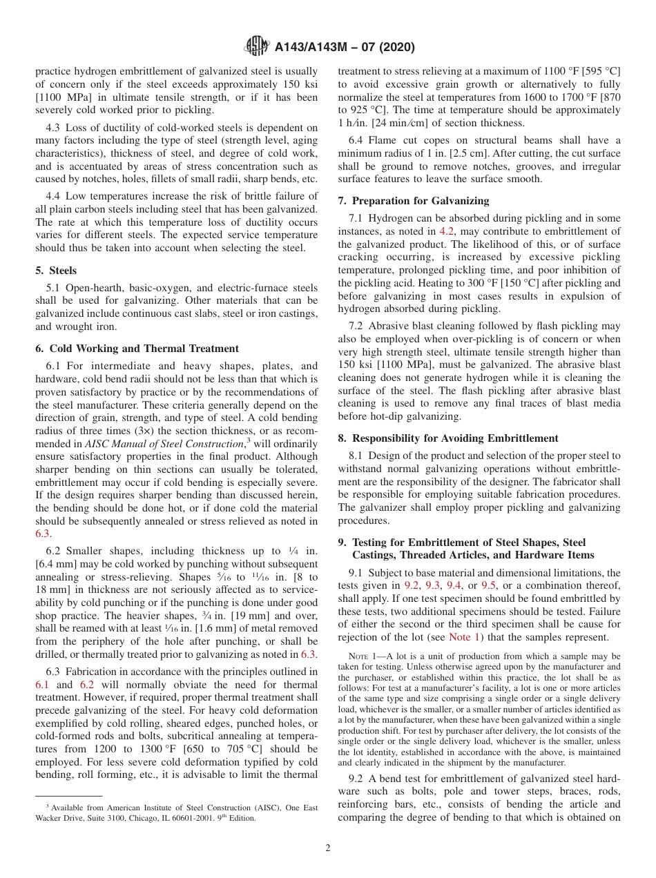 ASTM A143 - A 143M - 07 (2020).pdf_第2页