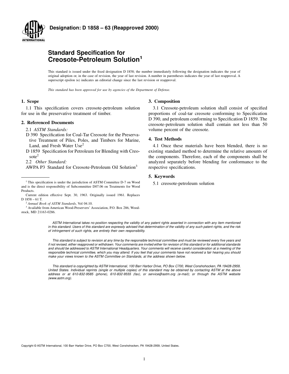 ASTM D1858 - 63 (2000).pdf_第1页