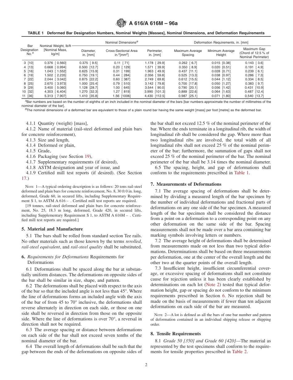 ASTM A616 - A 616M - 96a.pdf_第2页