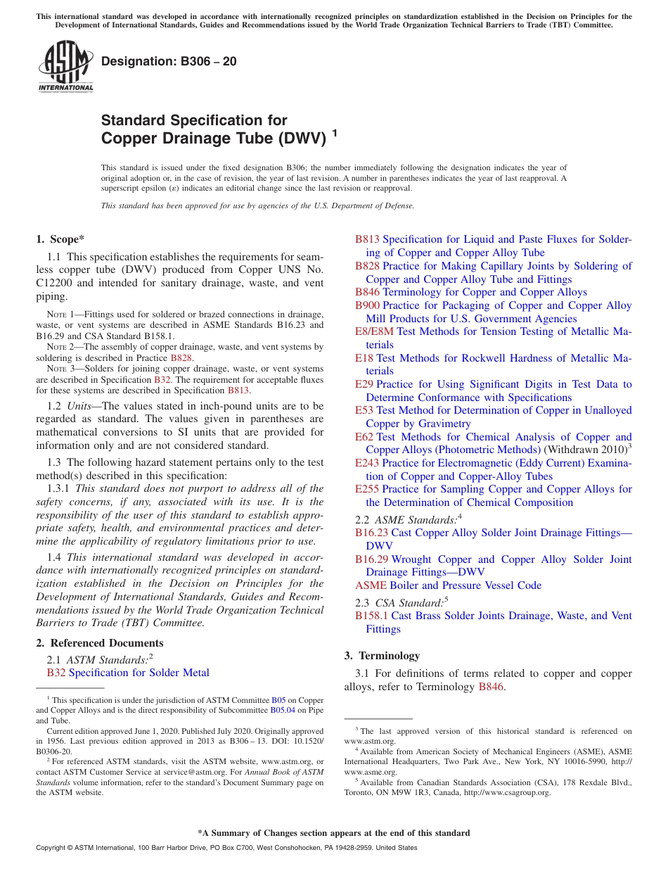 ASTM B306 - 20.pdf_第1页