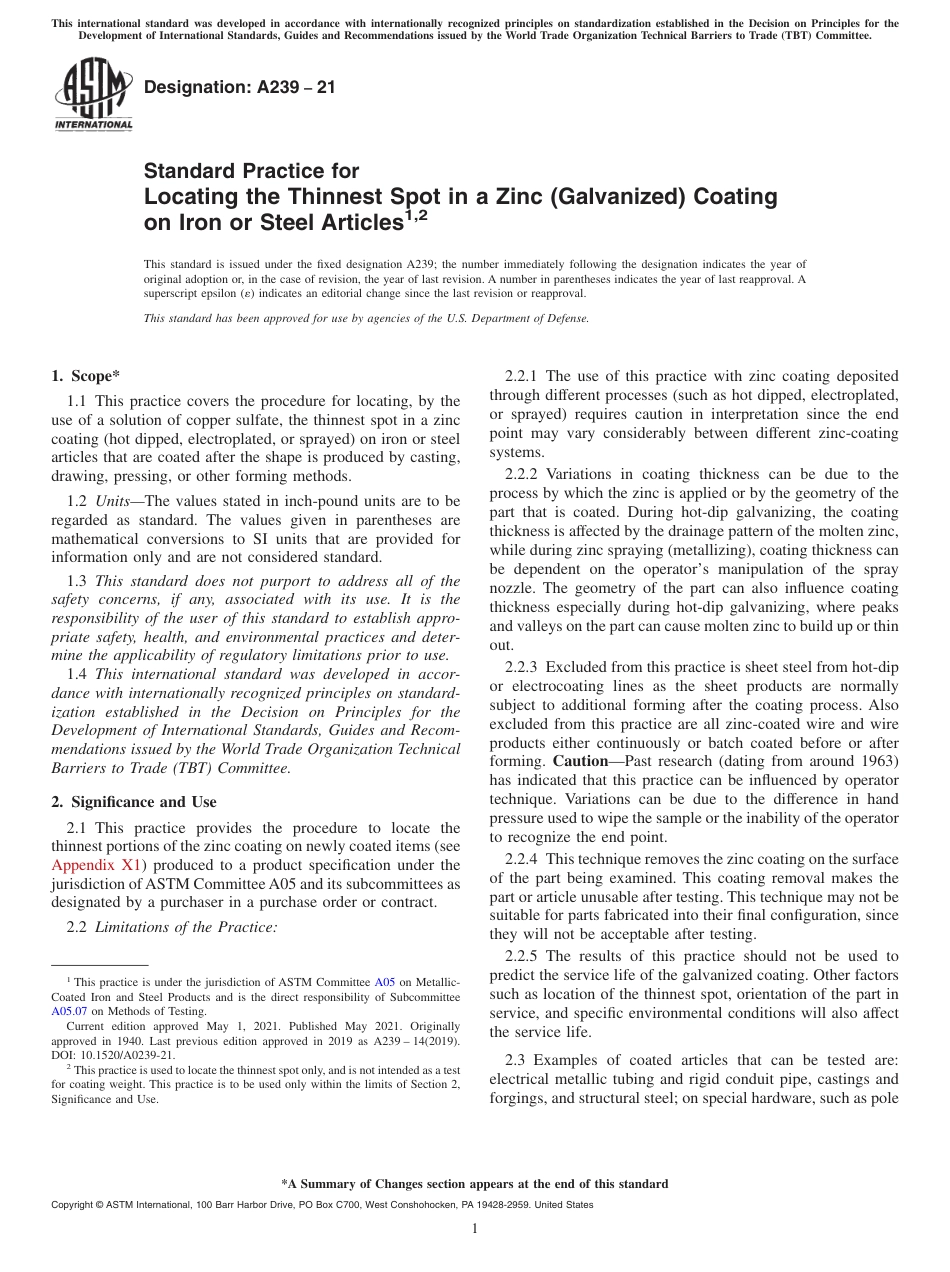 ASTM A239 - 21.pdf_第1页