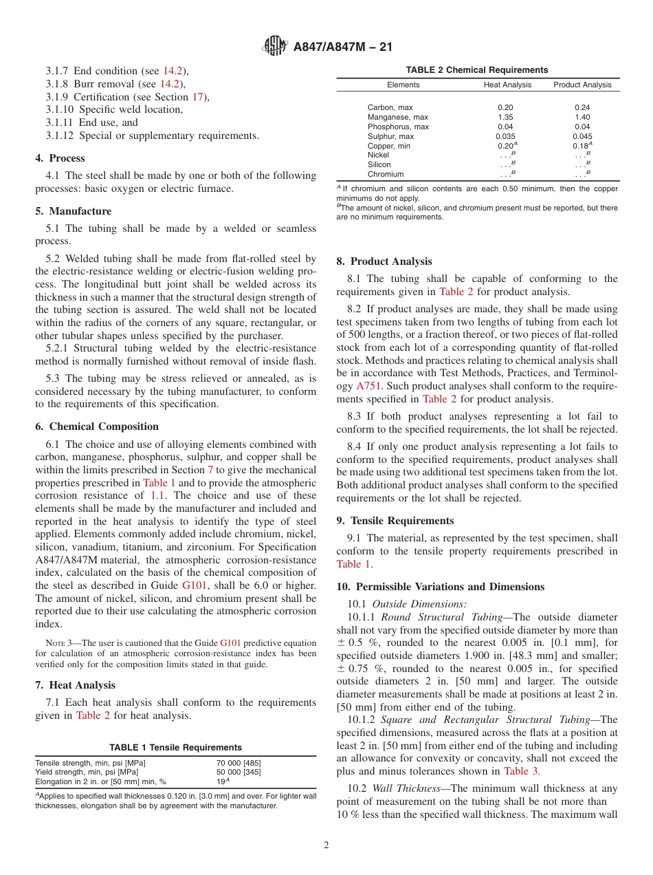 ASTM A847 - A 847M - 21.pdf_第2页