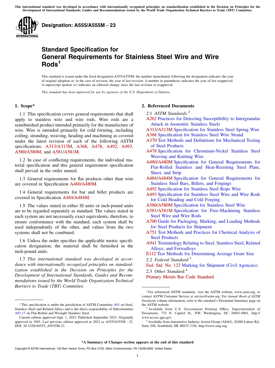 ASTM A555 - A 555M - 23.pdf_第1页