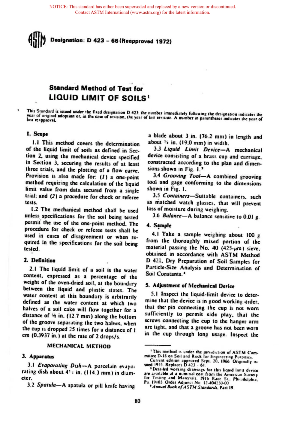 ASTM D423 - 66 (1972) scan.pdf_第1页