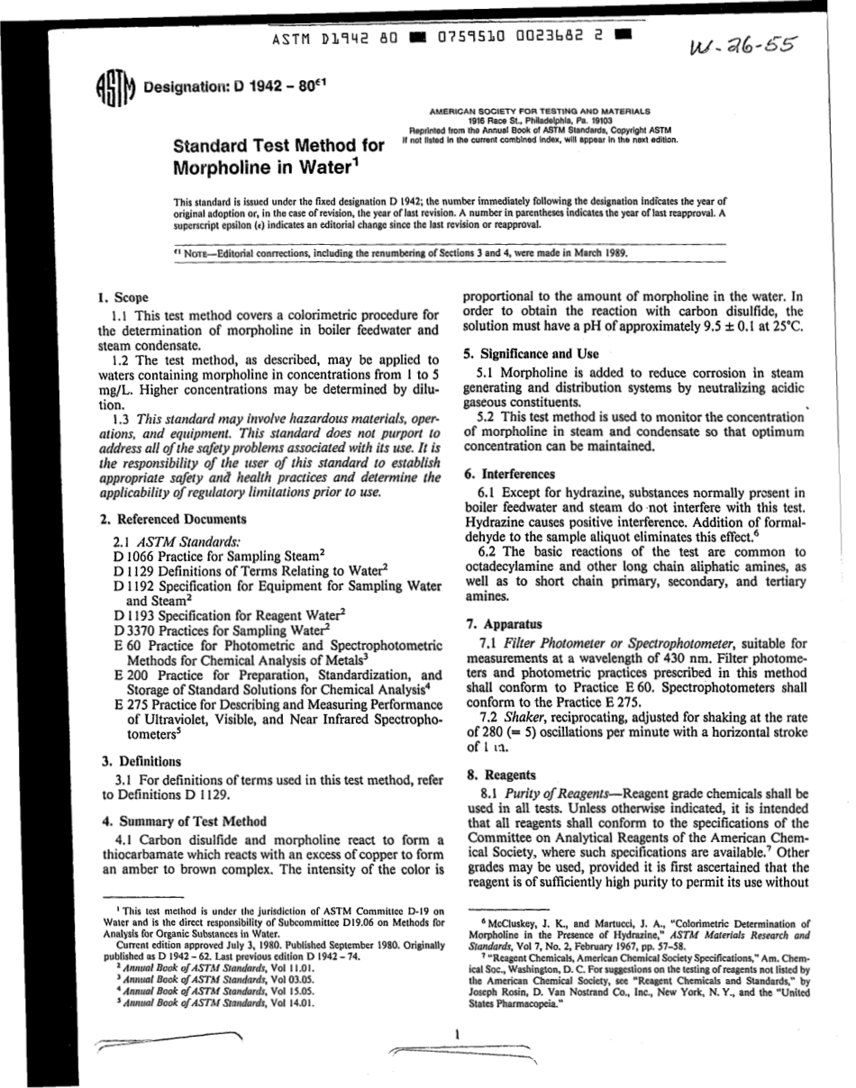 ASTM D1942 - 80e1 scan.pdf_第1页