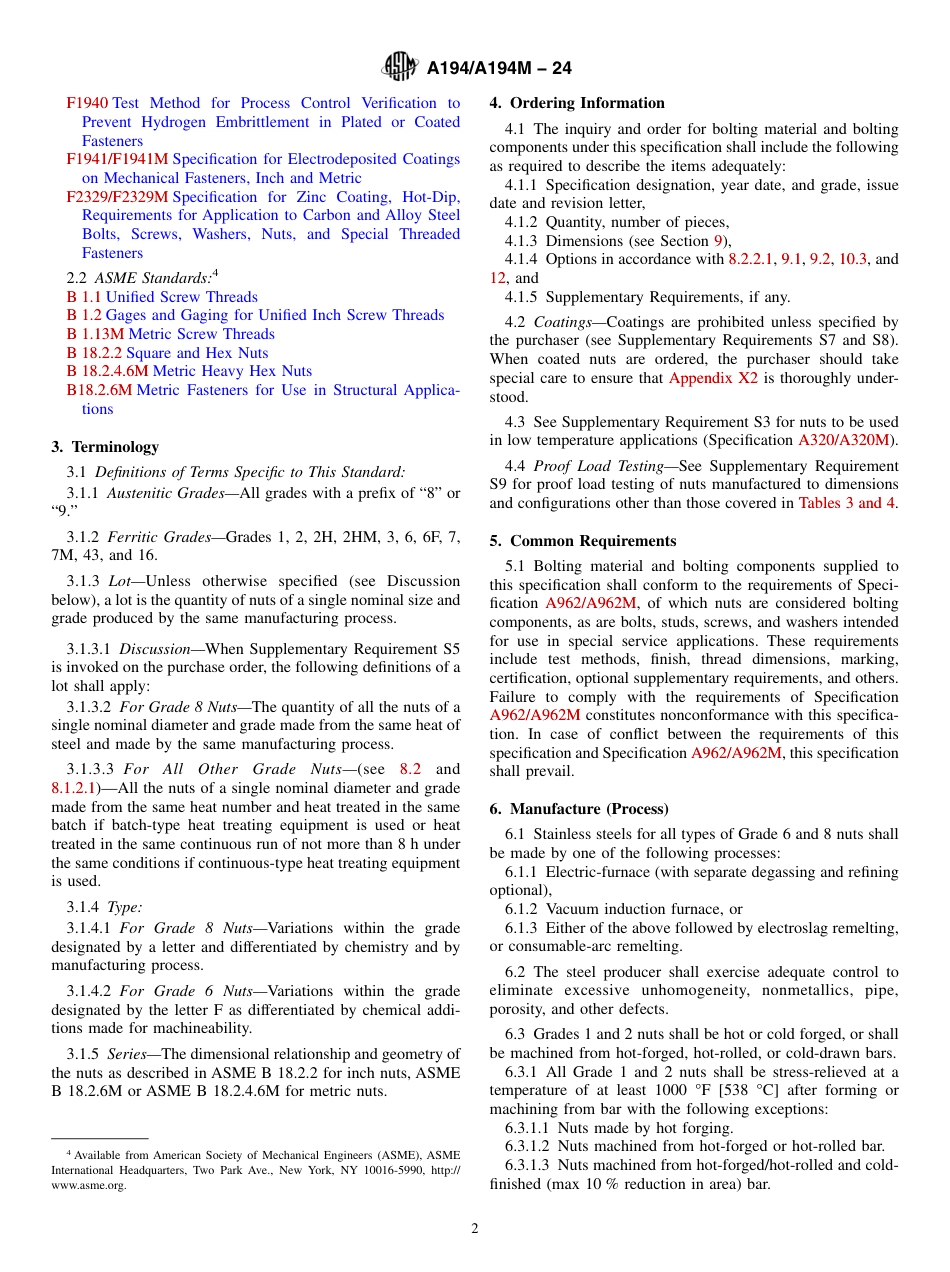 ASTM A194 - A 194M - 24.pdf_第2页