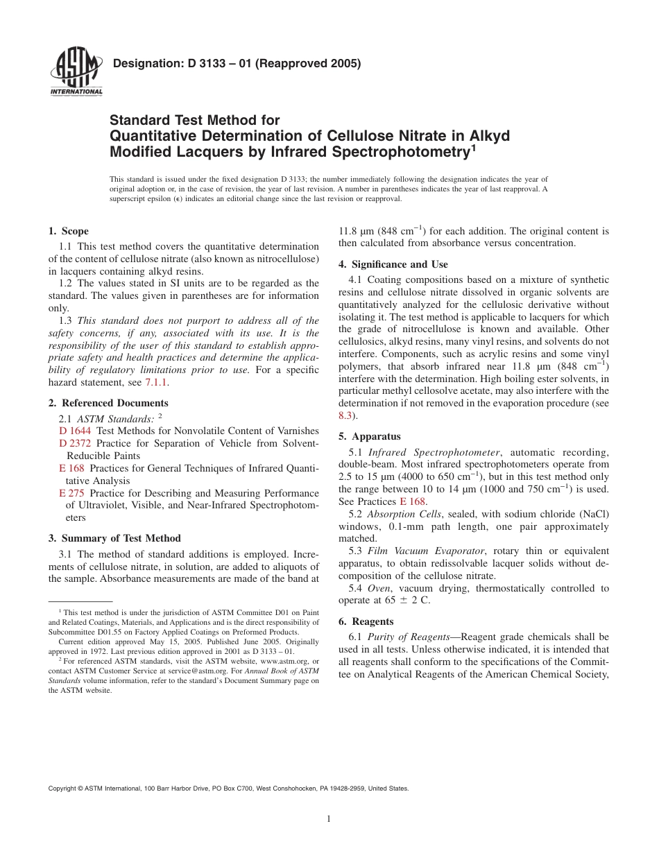 ASTM D3133 - 01 (2005).pdf_第1页