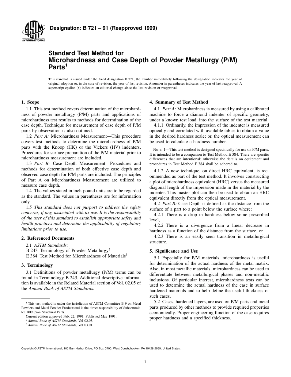 ASTM B721 - 91 (1999).pdf_第1页