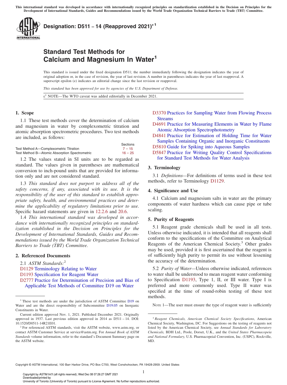 ASTM D511 - 14 (2021)e1.pdf_第1页