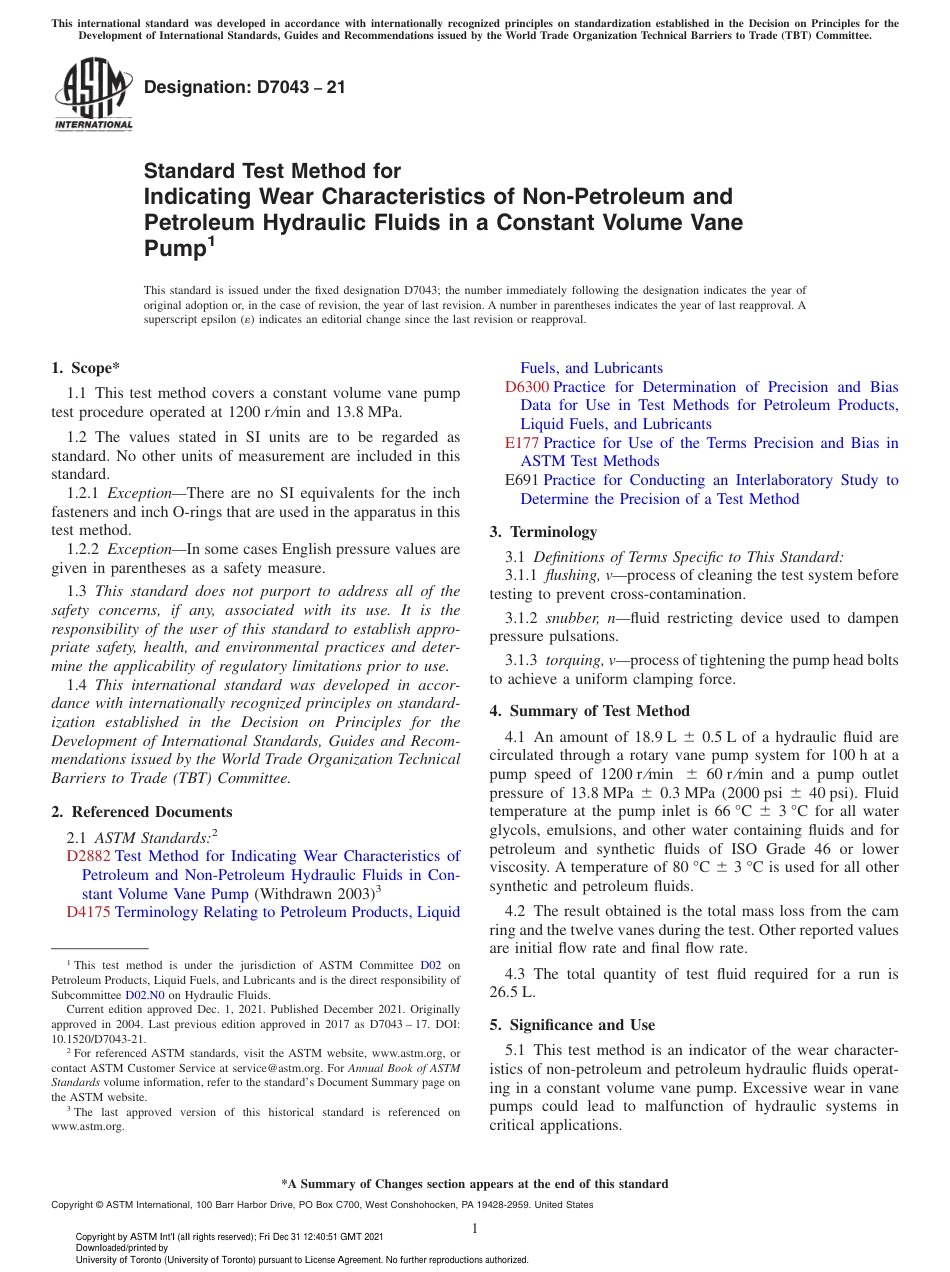 ASTM D7043 - 21.pdf_第1页