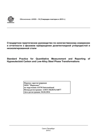 ASTM A1033 - 10 (2015) rus.pdf