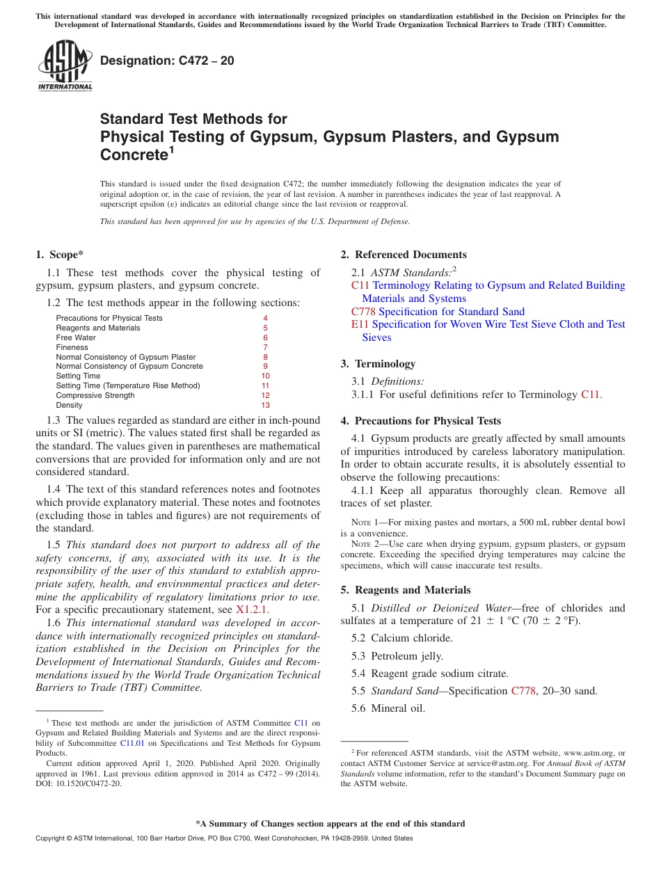 ASTM C472 - 20.pdf_第1页