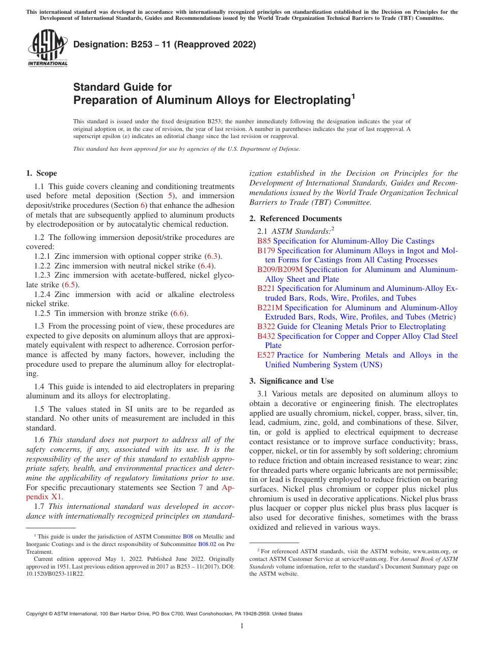 ASTM B253 - 11 (2022).pdf_第1页