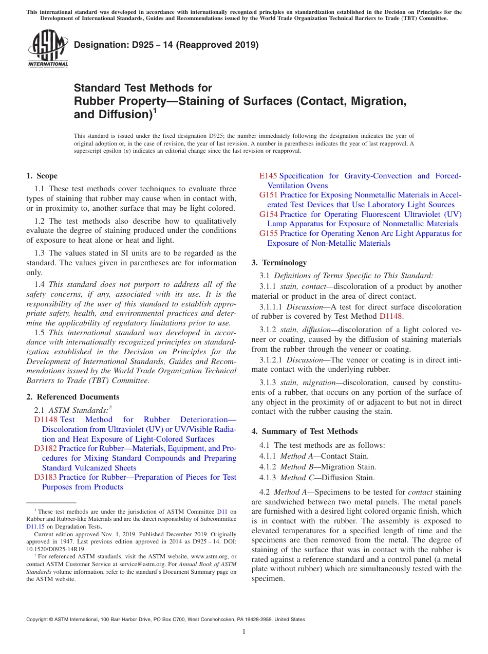 ASTM D925 - 14 (2019).pdf_第1页