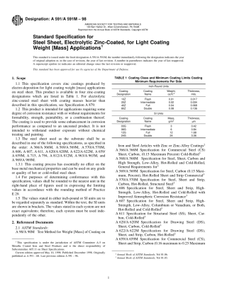 ASTM A591 - A 591M - 98.pdf