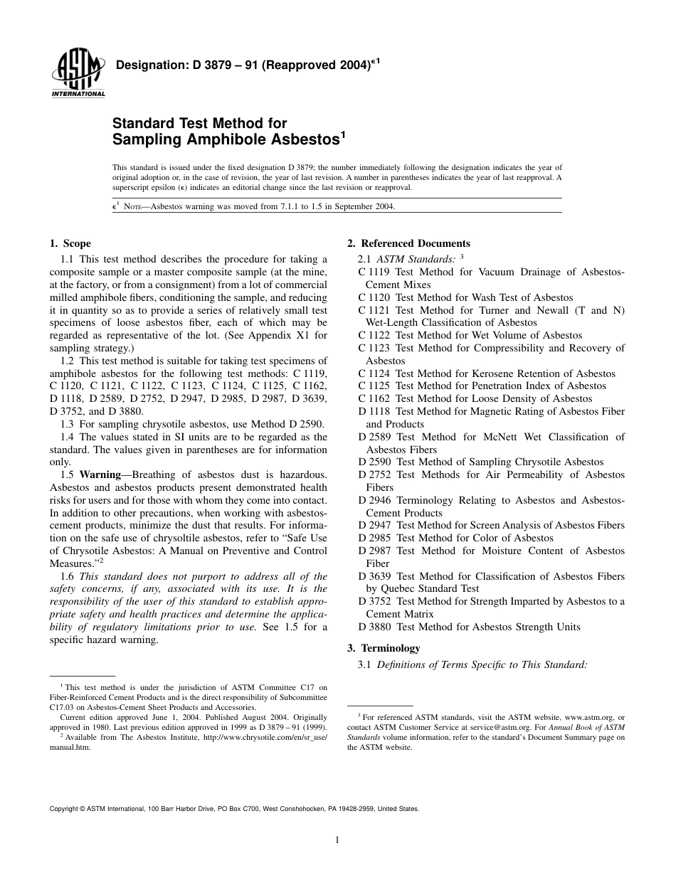 ASTM D3879 - 91 (2004)e1.pdf_第1页