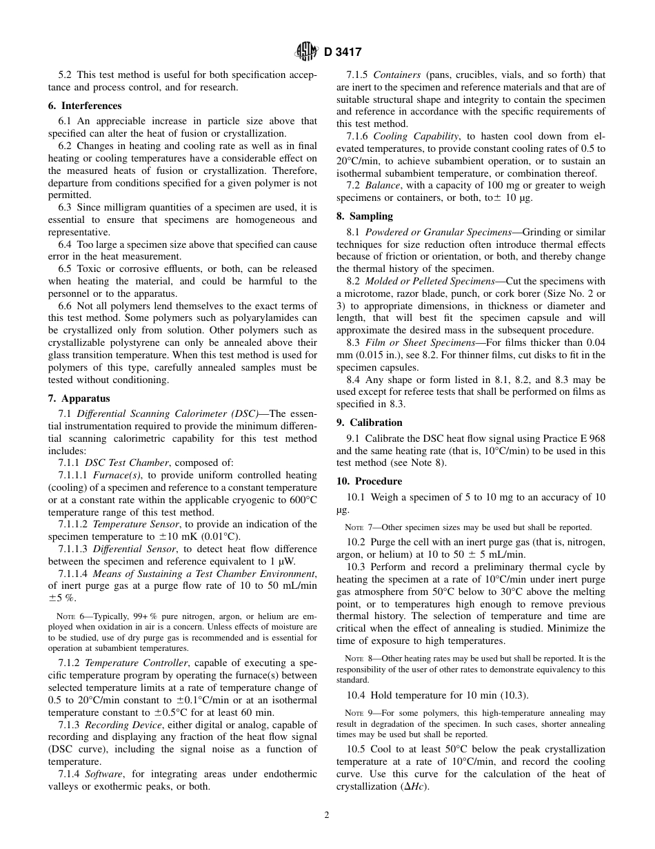 ASTM D3417 - 99.pdf_第2页