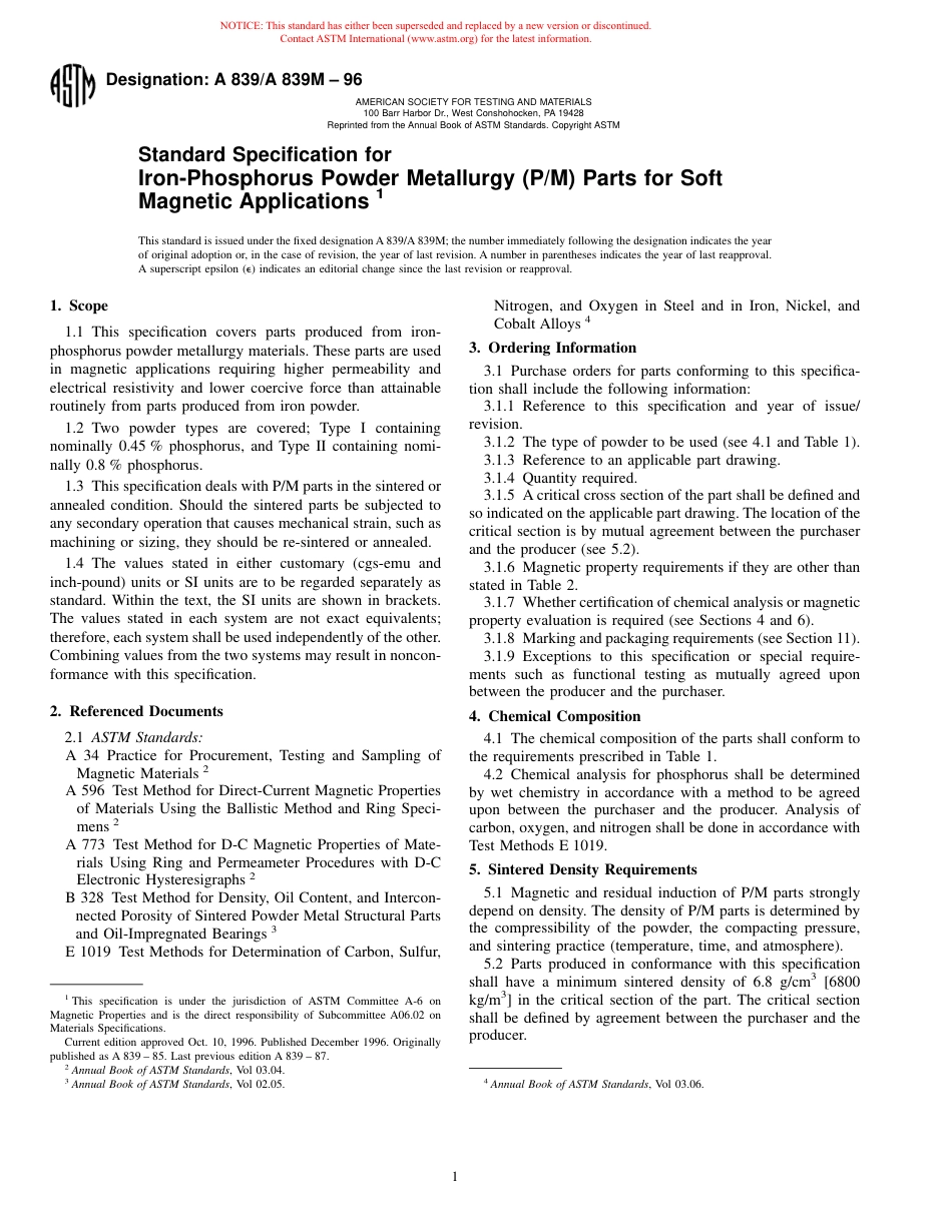 ASTM A839 - A 839M - 96.pdf_第1页