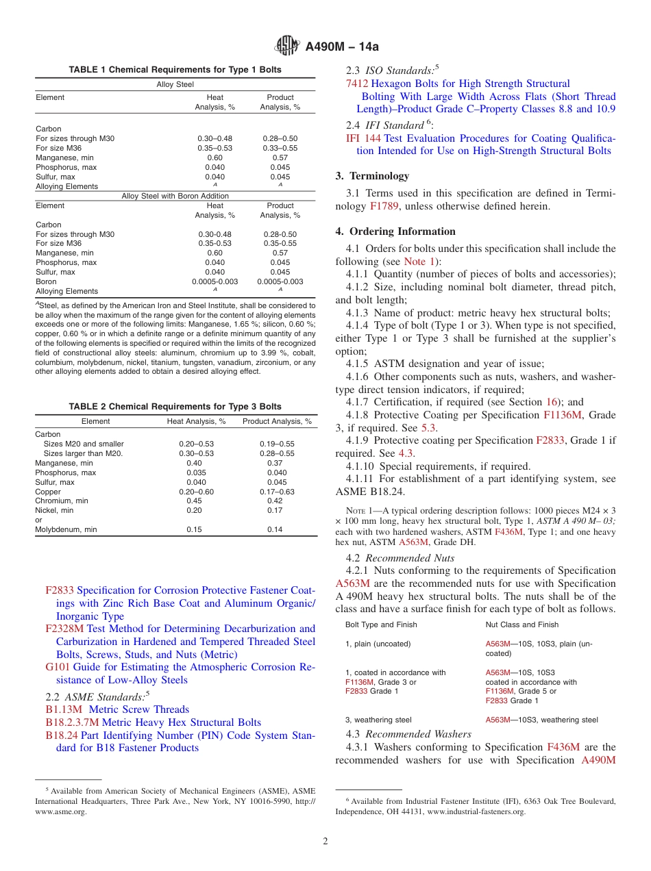 ASTM A490M - 14a.pdf_第2页