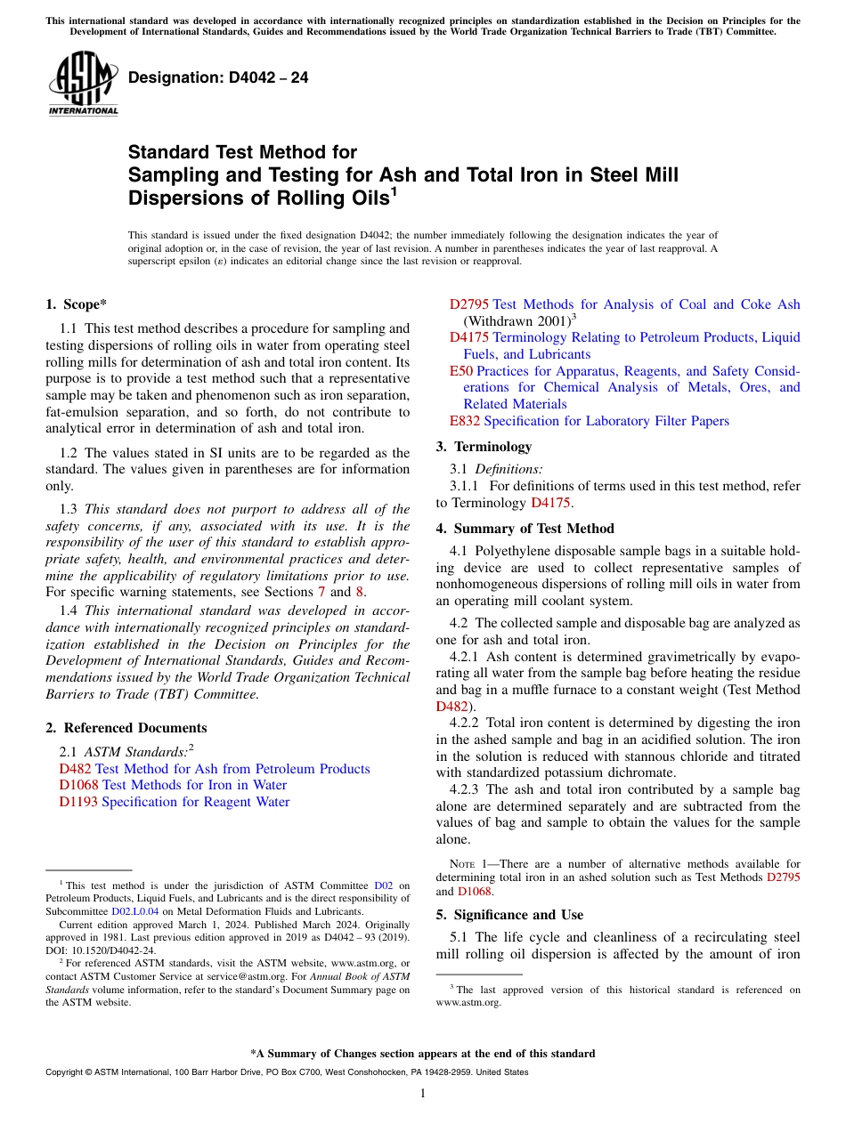 ASTM D4042 - 24.pdf_第1页