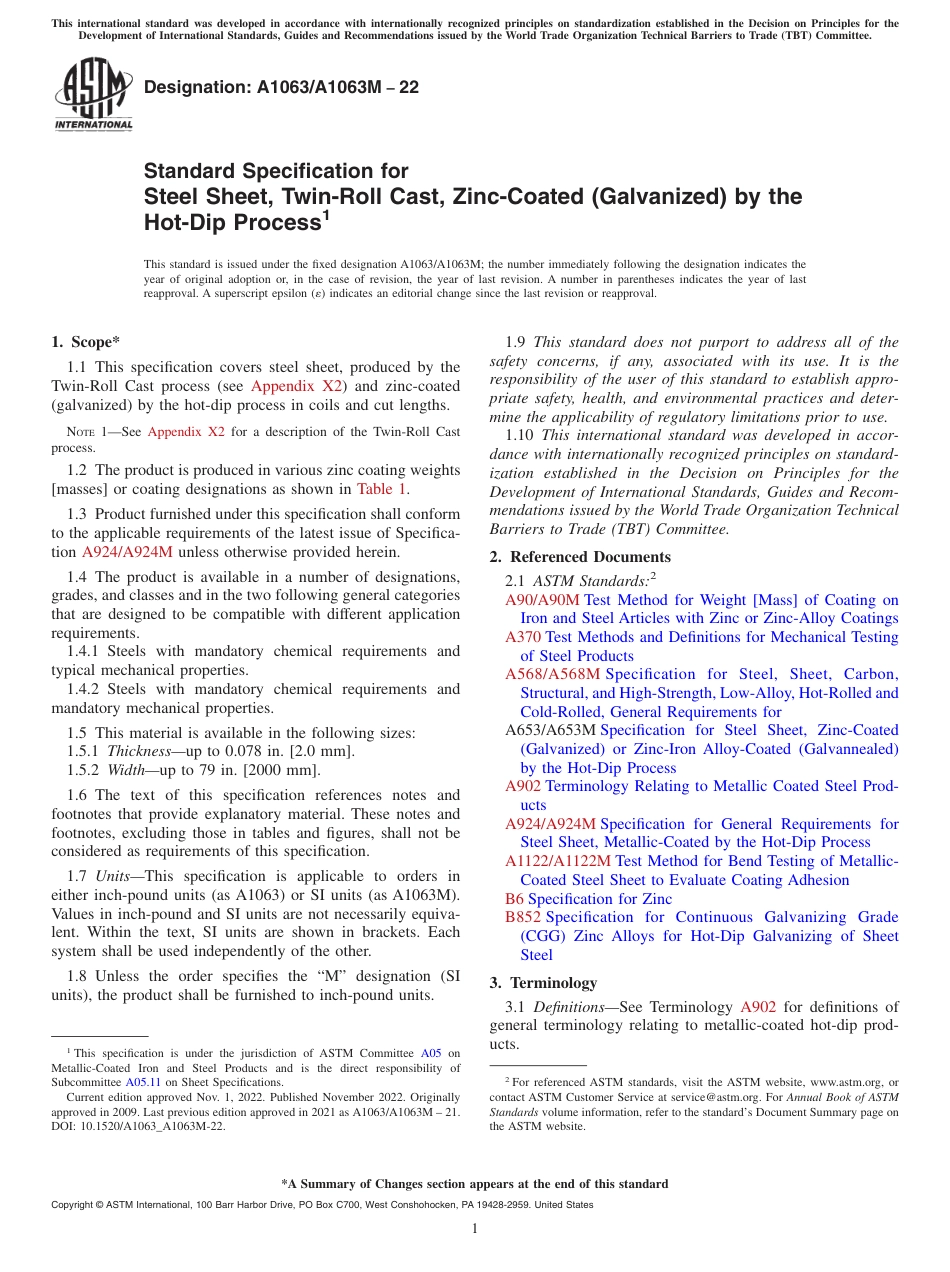 ASTM A1063 - A 1063M - 22.pdf_第1页