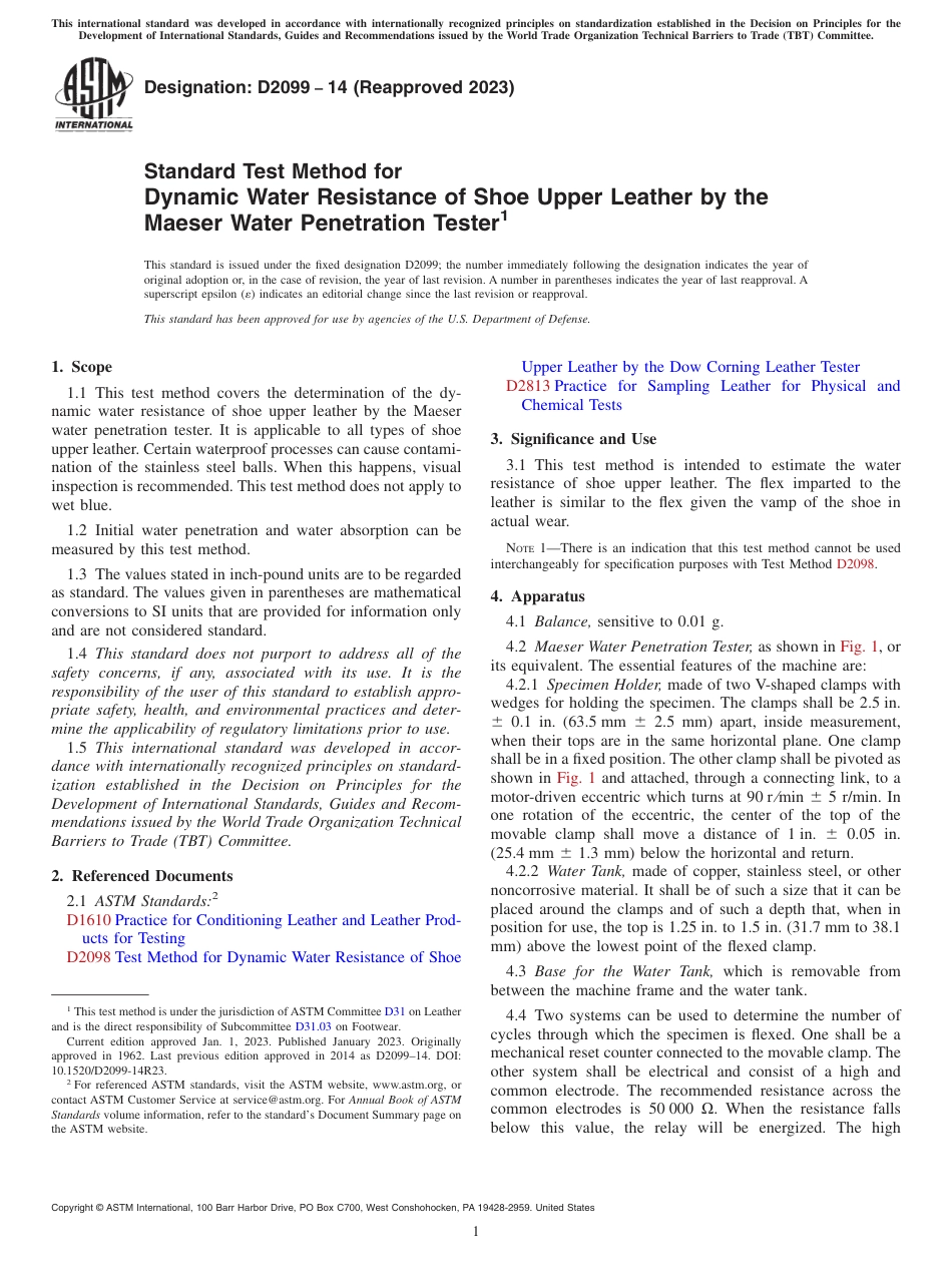 ASTM D2099 - 14 (2023).pdf_第1页
