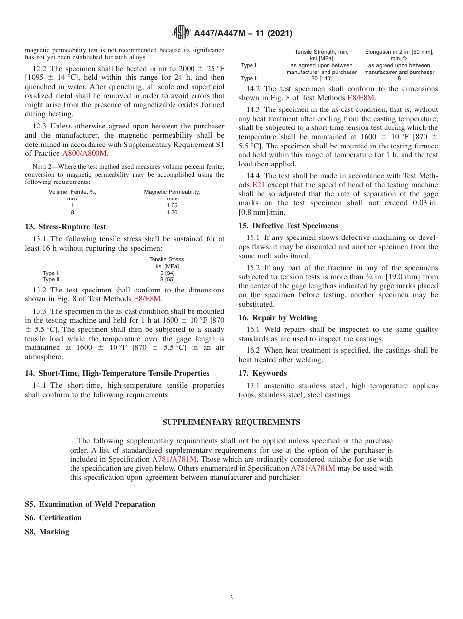 ASTM A447 - A 447M - 11 (2021).pdf_第3页