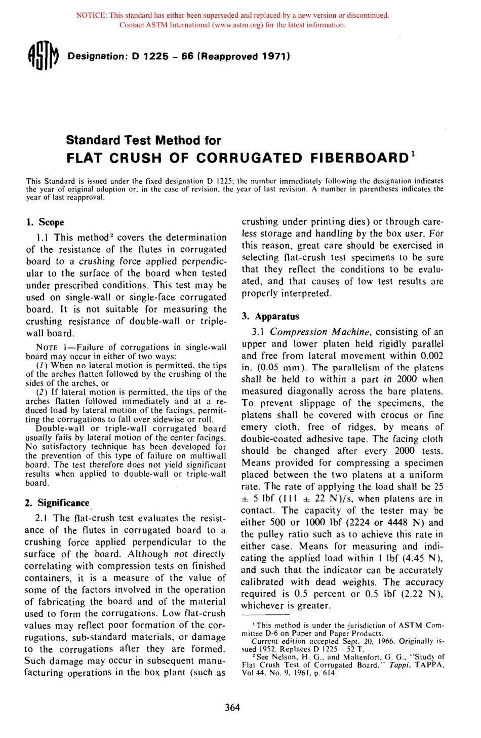 ASTM D1225 - 66 (1971) scan.pdf_第1页
